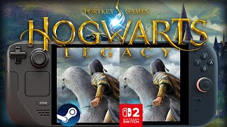 Hogwarts Legacy Steam Deck OLED Vs Nintendo Switch 2: Handheld Performance Gameplay Comparison
