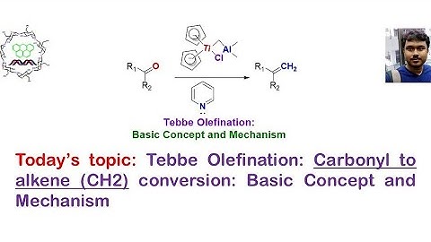 Tebbe Olefination: Basic concept and mechanism.