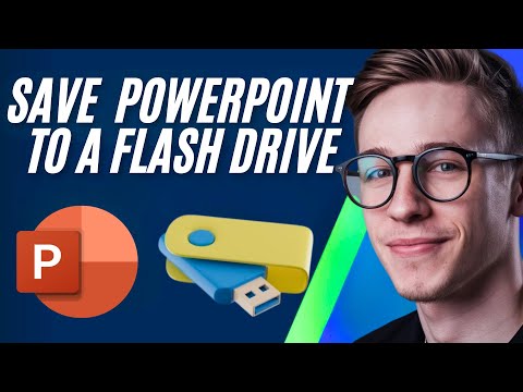 How to Save a Powerpoint to a Flash Drive