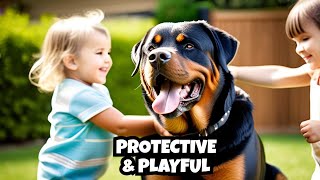 Rottweilers as Guard Dogs  Are They Good with Kids | FactoPia by Factopia 11 views 2 months ago 7 minutes, 44 seconds