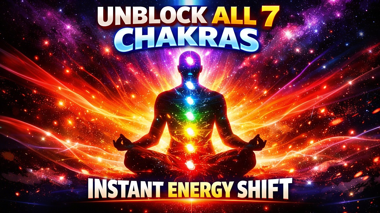 Unblock ALL 7 Chakras • 2 Hour Healing Music • Aura Cleansing & Energy Balance