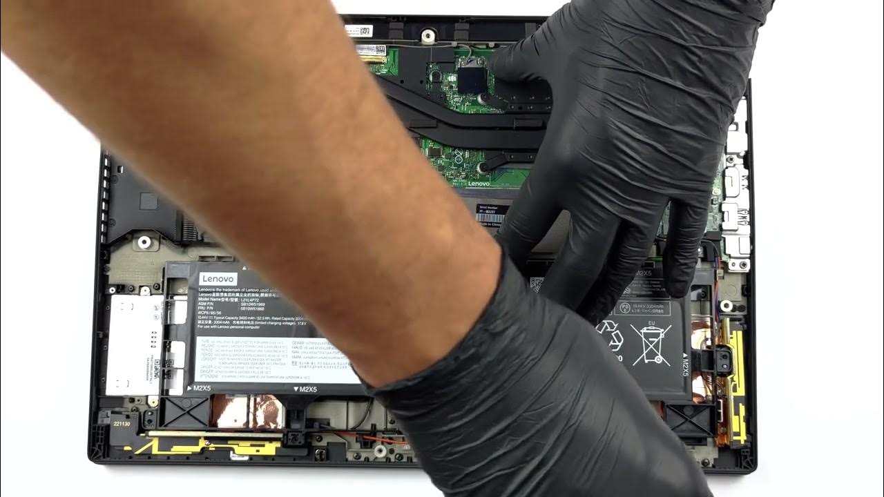 🛠️ How to open Lenovo ThinkPad P16s Gen 1 disassembly and upgrade