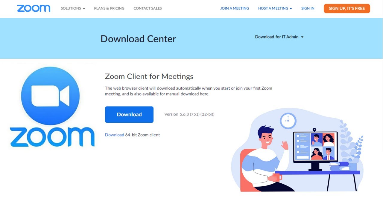 free download of zoom for laptop