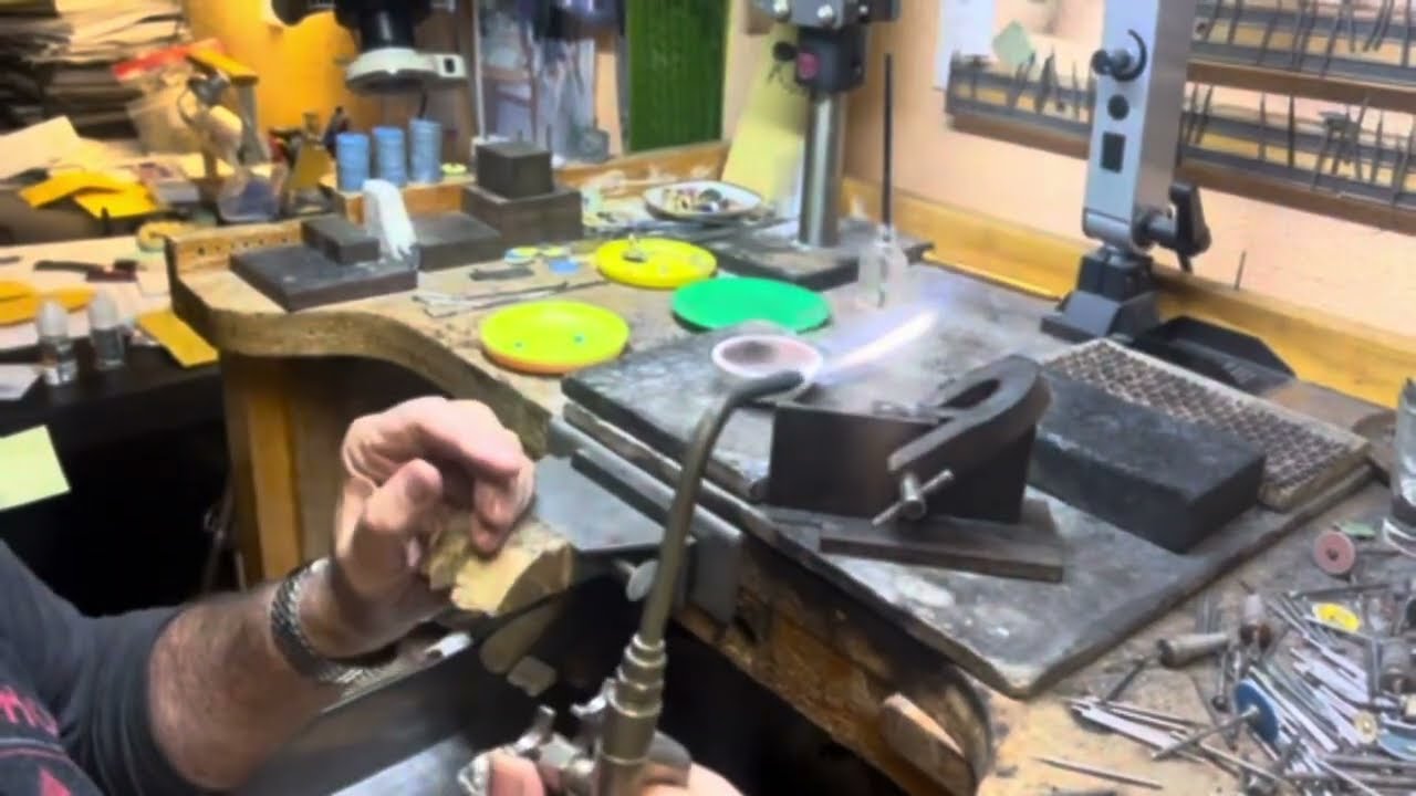Ingot mold. How to use it. Jewelry tutorial.