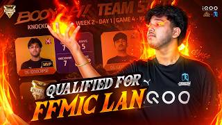 MVP Of Knockout Stage Day 1 🐅 || Qualified For FFMIC LAN 🦧 💙 #cropse #ogelite