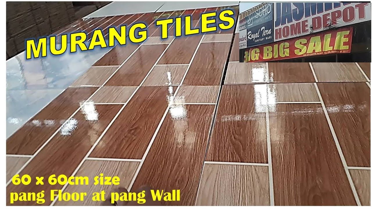 TILES PARA SA FLOORING AT WALL 60X60 PRICE YouTube