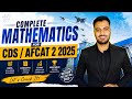 🔥 Mathematics | Complete AFCAT Syllabus | AFCAT 2 2025  | Saurabh Pandey Sir
