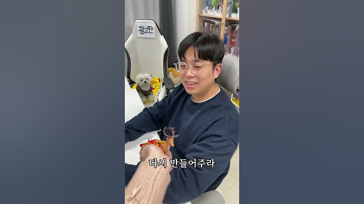 아내한테 레고로 루돌프 만들어주면 생기는 일