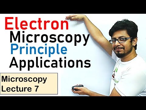 Electron microscopy principle