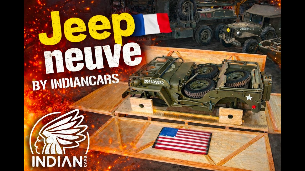 Une Jeep Willys neuve en caisse !!!!