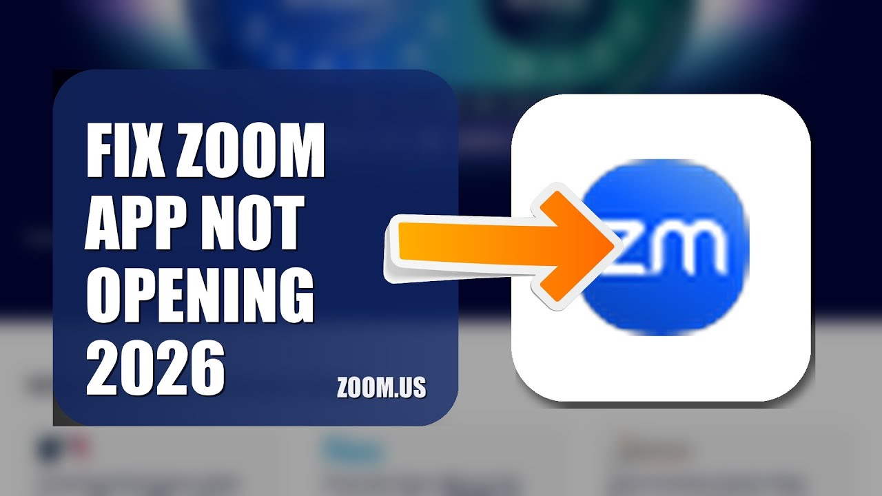 How To Fix Zoom APP Not Opening 2026