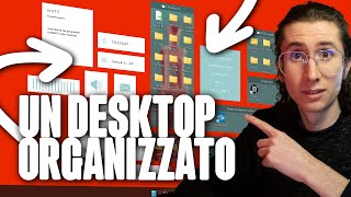 ORGANIZZA il DESKTOP come un GRAFICO con queste APP screenshot 5