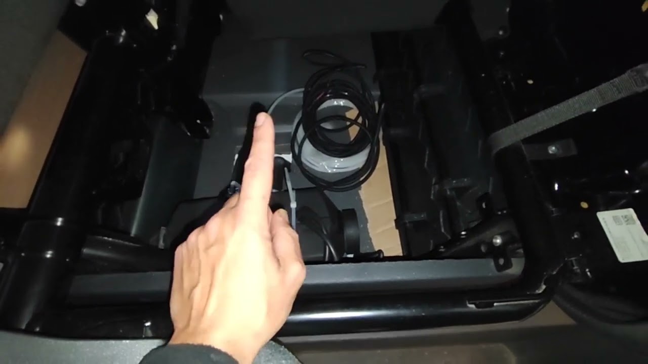 Caja De Montaje Subterránea Para Calefacción Estacionamiento VW T5 T6 - Negra, Aluminio