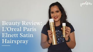 Beauty Review: L'Oreal Paris Elnett Satin Hairspray