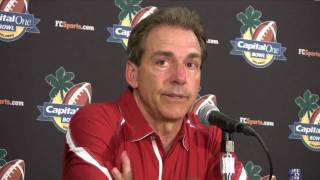 ASAP @ Capital One Bowl: Alabama Coach Nick Saban Press Conference