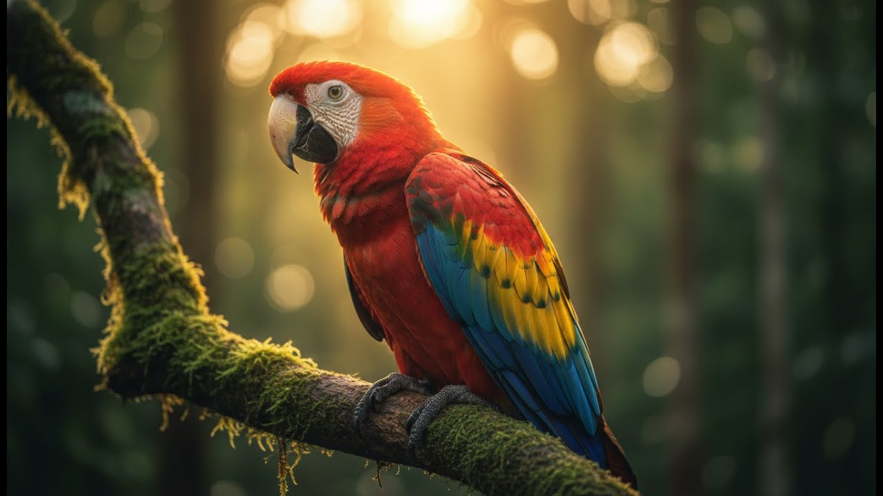 4K HDR Rare Birds of Paradise: Open The Golden Door to Deep Sleep & Instant Stress Relief
