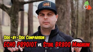 Side-by-Side Comparison: ECHO PB9010T vs. Stihl BR800 Magnum