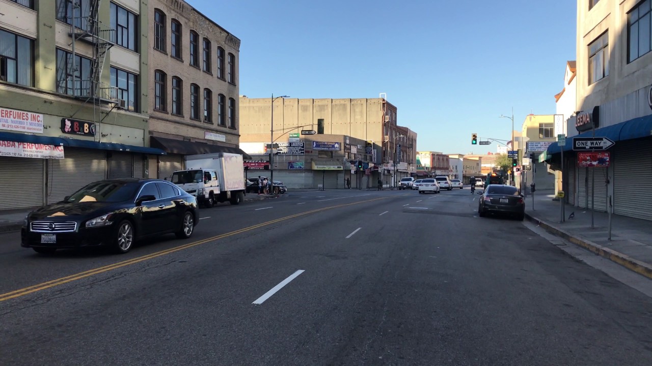BOOSTED BOARD Ride in downtown Los Angeles