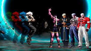 [KOF Mugen] New Final Rugal vs Bosses Team