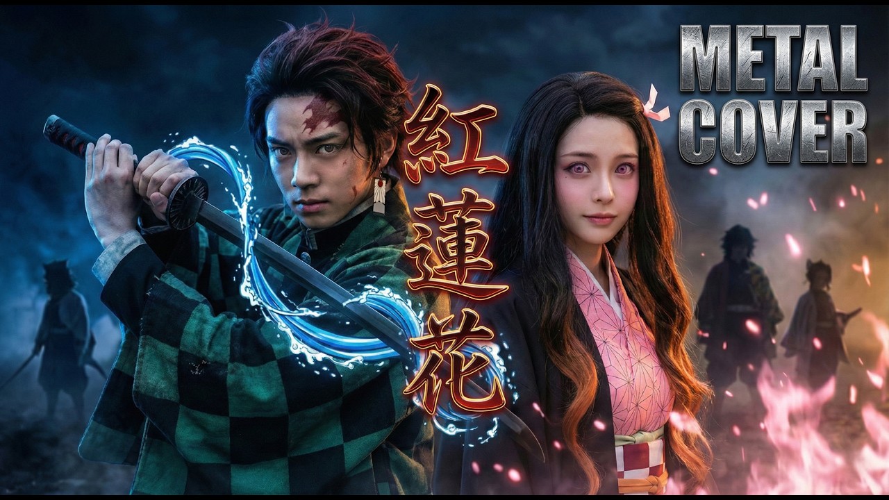 鬼滅の刃OP「紅蓮華」LiSA （metal cover）Demon Slayer | OP | 