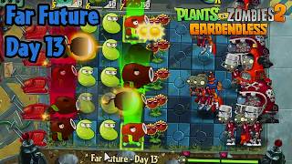 Far Future - Day 13 Pc Hardest Difficulty Plants Vs Zombies 2 Gardendless