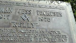 Actor Kelly Thordsen Grave Forest Lawn Hollywood Hills Memorial Park Los Angeles CA April 14, 2026