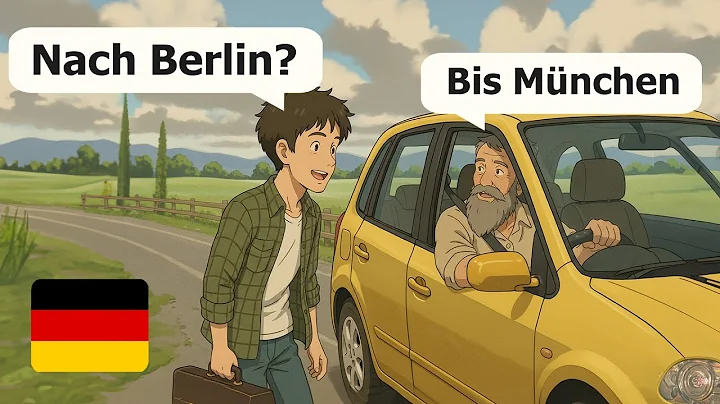 Learn German through Dialogues (A1-A2): 10 Simple Conversations on the Road