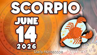 𝐒𝐜𝐨𝐫𝐩𝐢𝐨 ♏ GET READY😫FOR VERY STRONG NEWS🆘😤 Horoscope for today JUNE 14 2026 🔮 #horoscope #new #tarot