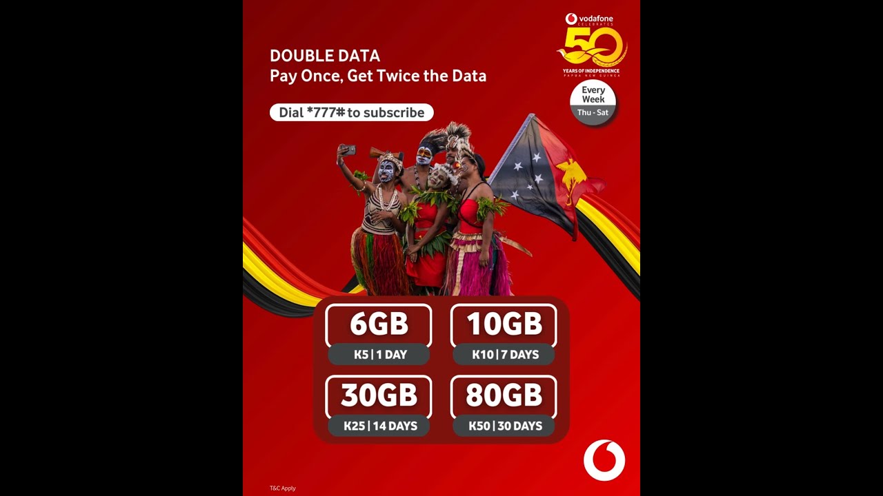 Get Double Data – enough to keep you connected all weekend!