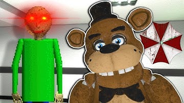 We Found Baldi in a Resident Evil Lab in Gmod! - Garry