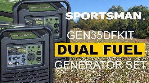 Double Your Power With The Dual Fuel Inverter Generator Kit (2 Pieces)
