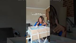 Organize my diaper caddy cart with me! #nesting #pregnancy #babyfinds #thirdtrimester #newmom