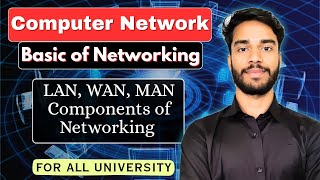 1.1 Computer Network | LAN, WAN, MAN |Components of Networking | Semester Preparation 