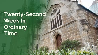 (2022-09-03) September 3, 2022. Mass for Saturday of the 22nd Week in Ordinary Time