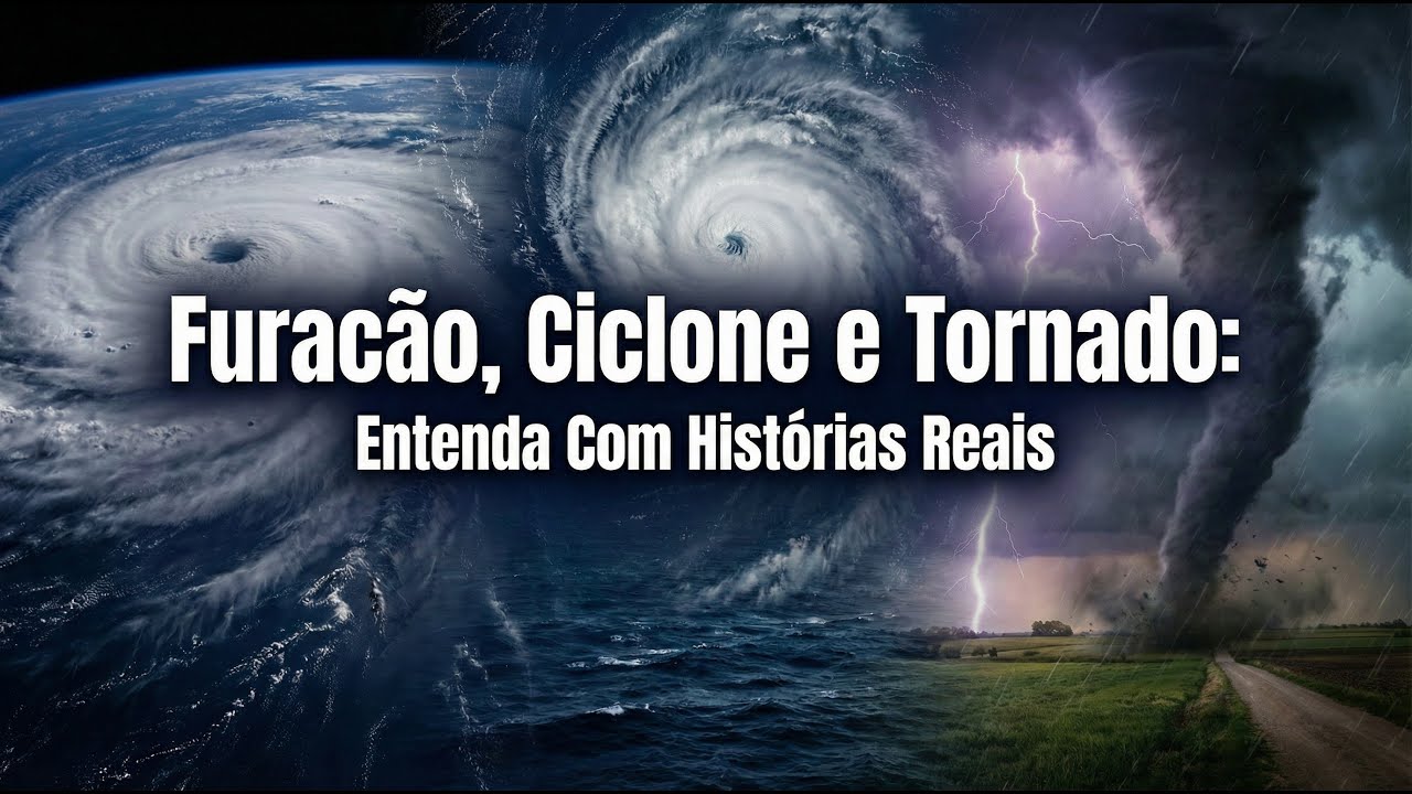 Furacão, Ciclone e Tornado: Entenda Com Histórias Reais