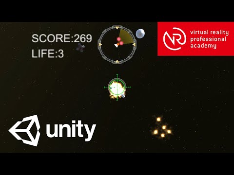 Udemy講座紹介(ダイジェスト)【Unity C# ゲーム開発入門】改訂版：VRシューティングを作ろう！
