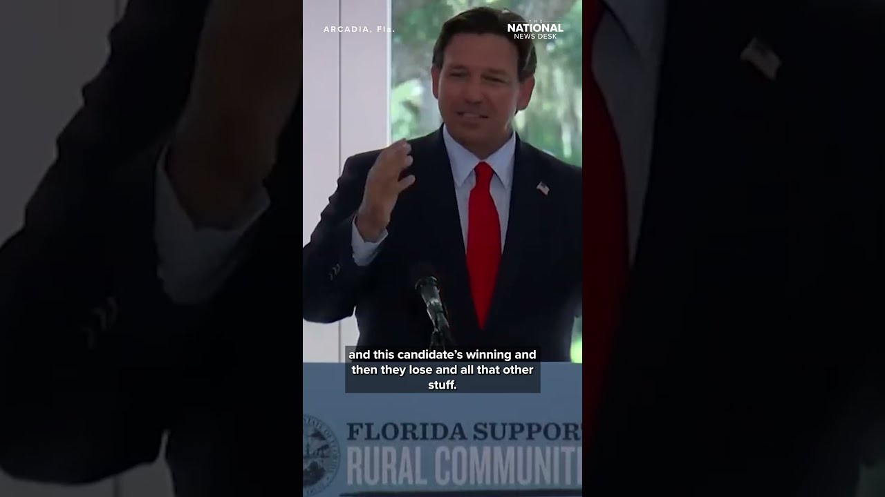 DeSantis Takes A Jab At California S Election Process