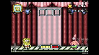 Alex plays SpongeBob gameboy lights camera pants 7