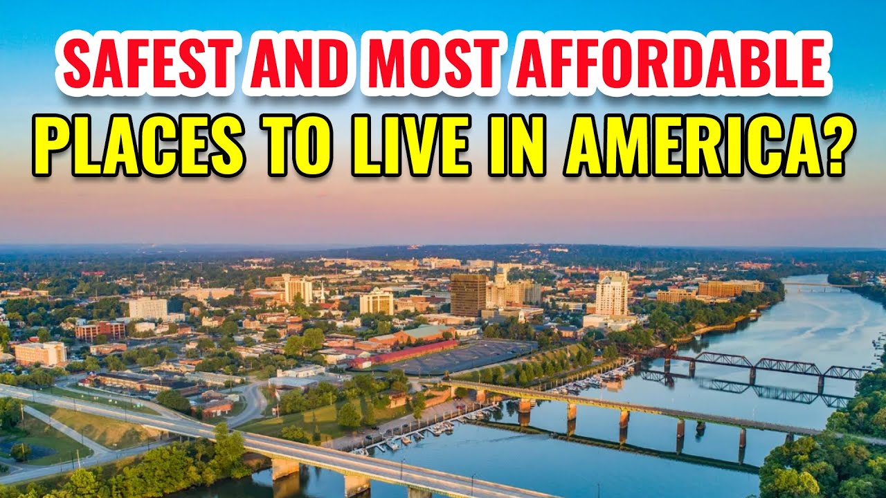 10 Safest and Most Affordable Places to Live in America - YouTube