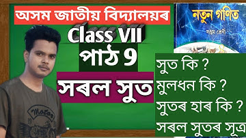 Jatiya Vidyalaya Class 7 Maths Ch 9 Introduction || Class VII Maths Chapter 9 ||