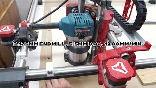 Boom Arm (Schwenkarm) Part I - Cutting the parts on the MPCNC