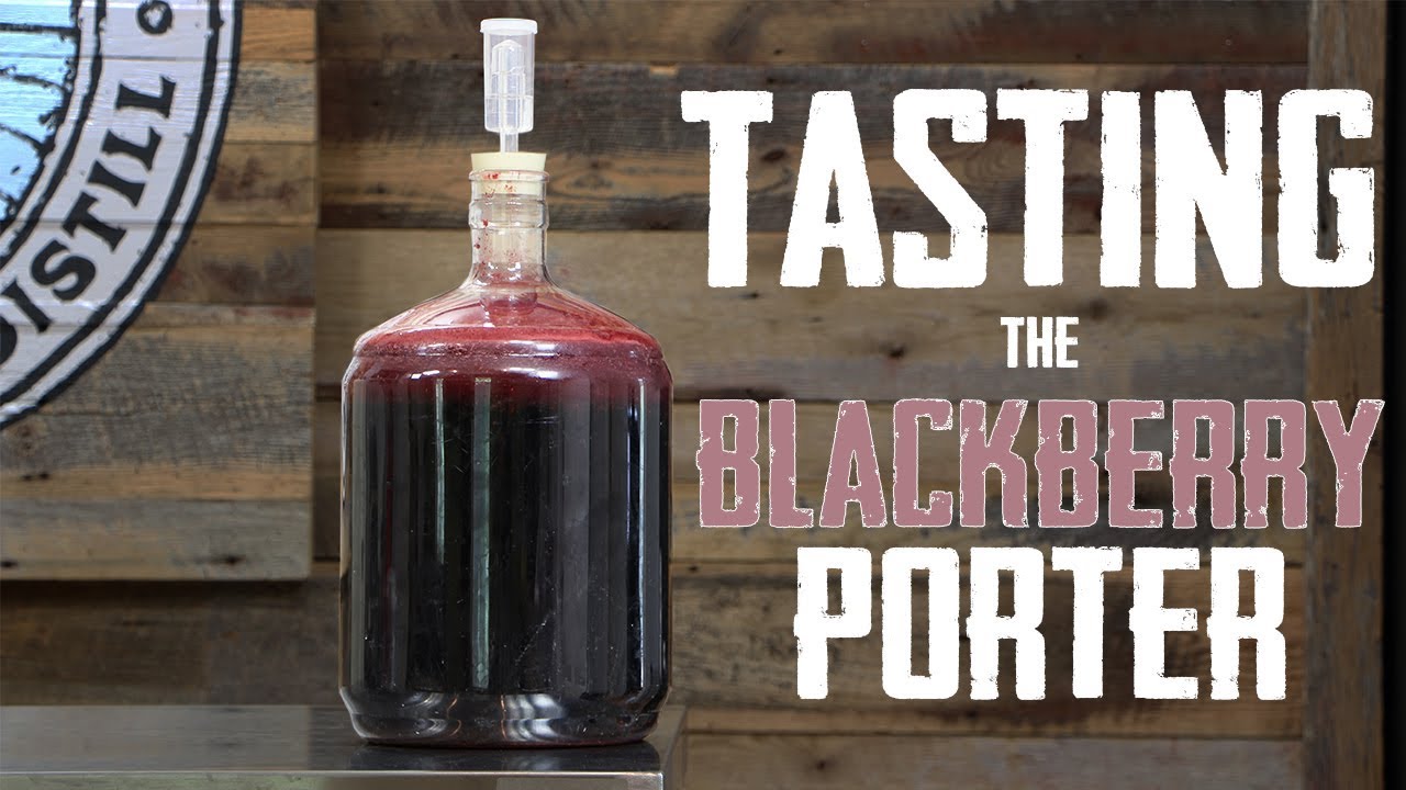 Blackberry Porter Part V Tasting YouTube