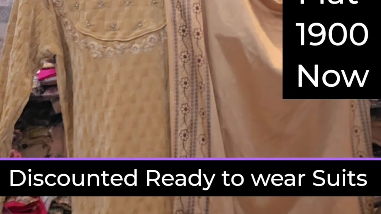 9023801300 *Discount on Readymade* 