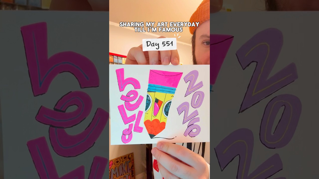 День 551 из серии «Делюсь своим искусством каждый день, пока не стану знаменитым!» 