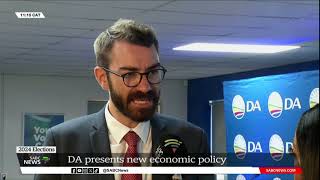 2024 Elections | DA presents new economic policy