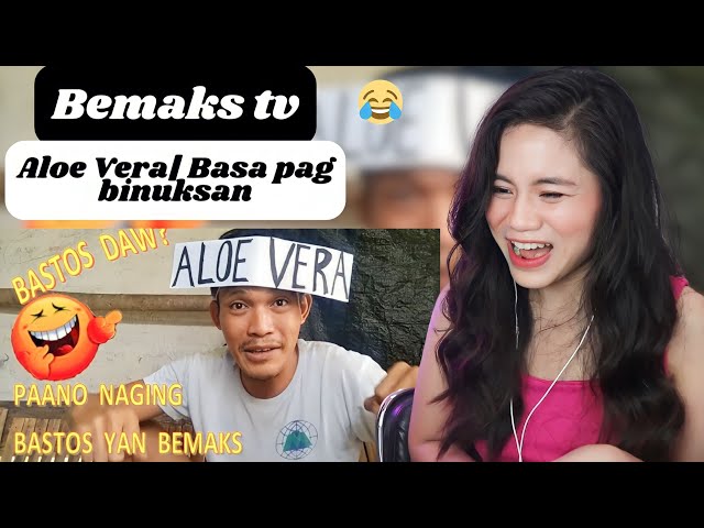 Bemaks tv - Aloe Vera Hula Challenge Part 75 I Basa daw  pag binuksan II REACTION VIDEO class=