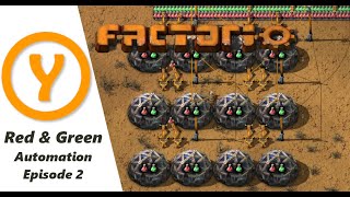 Factorio 1.0 Beginner Guide / Tips / How to! Episode 2! Red and Green Automation