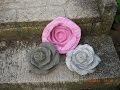 Gieform aus Silikon fr eine groe Rose aus Beton anfertigen - aus Fehlern lernt man