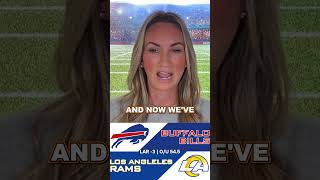 UNDER in Bills/Rams on Monday night?