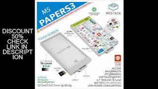 M5Stack Official M5Papers3 ESP32S3 Development Kit(960X540, 4.7